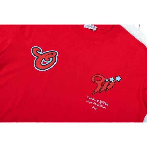 OFF-WHITE Crew neck, short sleeves Size: M - Picture 4 of 6